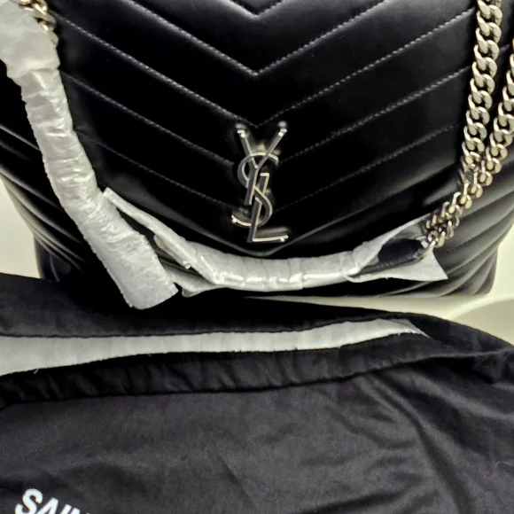 Large Saint Laurent LouLou Shoulder Bag. NEW! - Picture 3 of 16
